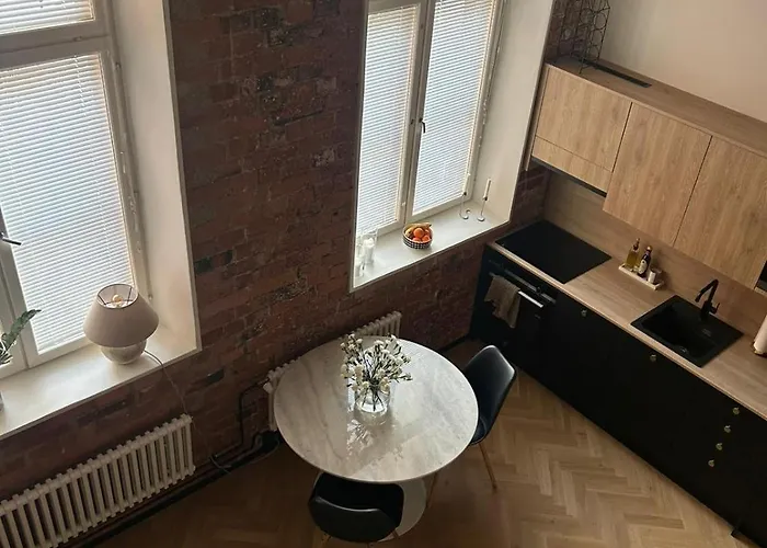 Premium Loft Historiallisessa Panimossa Tampereen Keskusta アパート